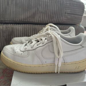 Kids White Nike Sneakers